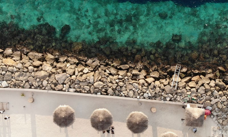 under water resort